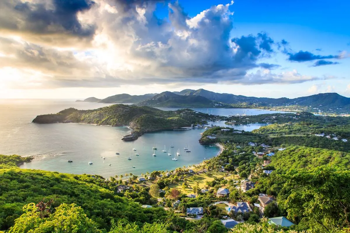 Sunset at English Harbor, Antigua and Barbuda